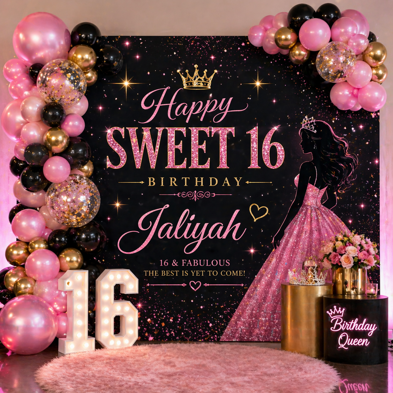 Custom Backdrop